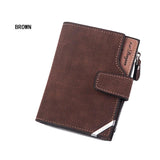 Mens Canvas Wallet Multifunction Purse Many Pocket