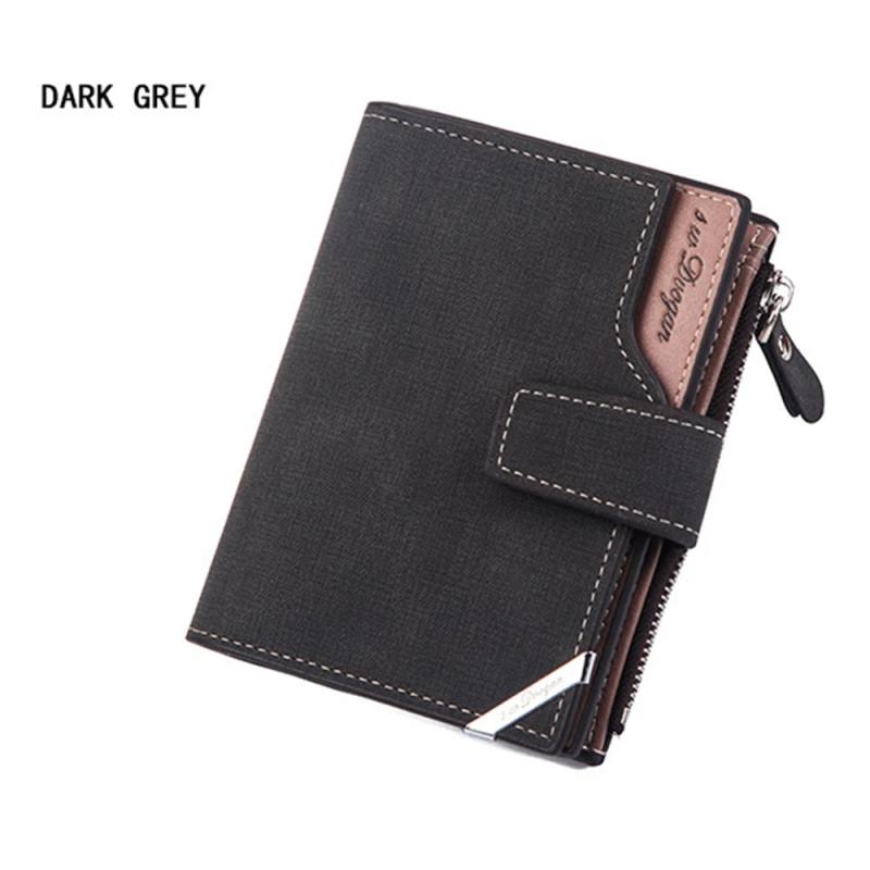 Mens Canvas Wallet Multifunction Purse Many Pocket