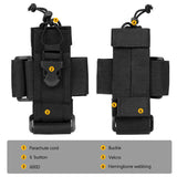 Nylon Tactical Molle Pouch Walkie Talkie Holder Bag Belt Pack