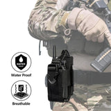 Nylon Tactical Molle Pouch Walkie Talkie Holder Bag Belt Pack
