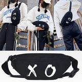 Big Eyes Printing Waist Bags Fashion Chest Bag Outdoor Travel Handbag