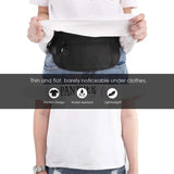 Hidden Security Wallet Money Belt Bag Waist Pack for Men Women