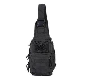 Men's Camo Chest Bag Nylon Crossbody Messenger Pack