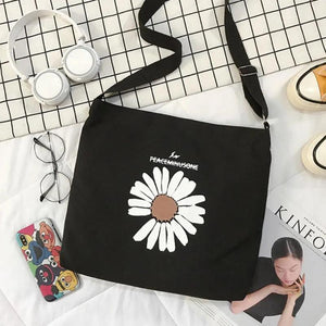 Women High-capacity Daisy Crossbody Shoulder Bag