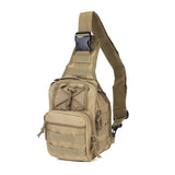 Men's Military Crossbody Messenger Chest Bag Casual Single Shoulder Pack