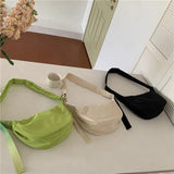 Nylon Chest Bag Female All-match One-shoulder Casual Small Bag