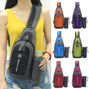 Universal Outdoor Sport Chest Bag Jogging Bag Fine Stitching Travel Chest Bag