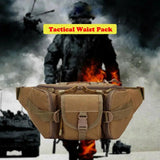 Tactical Military Waist Fanny Pack Travel Climb Hip Bum Belt Chest Bag
