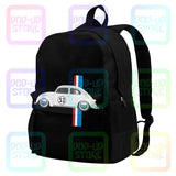 Classic Vintage Car Oldtimer 53 Bug Buggy Beetle Herbie Large Capacity Backpack