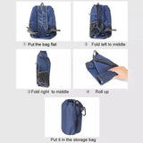 20L Lightweight Folding Waterproof Backpack Men Ultralight Travel Bag Pack