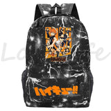 Haikyuu Anime Backpack for Boys Volleyball Teens Bookbag Mochila