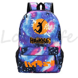 Haikyuu Anime Backpack for Boys Volleyball Teens Bookbag Mochila