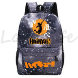 Haikyuu Anime Backpack for Boys Volleyball Teens Bookbag Mochila