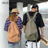 Girl Fabric School Bag Set College Student Women Backpack Canvas Female Laptop B