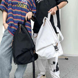 Girl Fabric School Bag Set College Student Women Backpack Canvas Female Laptop B