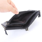 RFID Leather Man Wallet Men Wallet Zipper Wallet Male Wallet