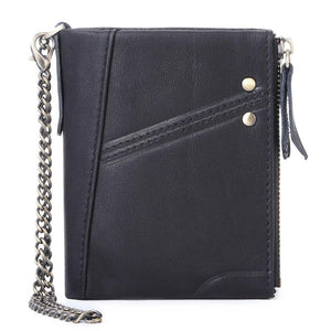 RFID Leather Man Wallet Men Wallet Zipper Wallet Male Wallet
