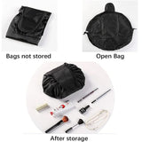 Large-Capacity Drawstring Makeup Bag for Travel