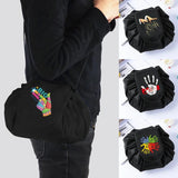 Large-Capacity Drawstring Makeup Bag for Travel