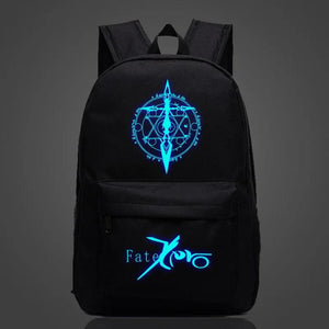 Fate/Stay Night Anime Backpack Starry Sky School Bag for Teenagers