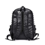 Men Street Style Rivets Backpacks High Capacity Laptop Bag