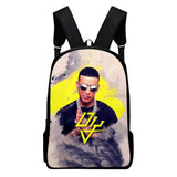 Daddy Yankee Rucksack Cosplay Laptop Bag Harajuku Daypacks