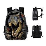 Kids Backpacks Cartoon Animals Lightweight School Bags Zipper Shoulder Bag