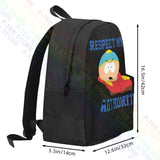 Respect My Authority Cartman Backpack Vintage Eco-Friendly
