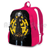 One Piece Luffy Manga Outdoor Hiking Backpack Waterproof