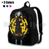 One Piece Luffy Manga Outdoor Hiking Backpack Waterproof
