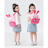 Plush Toddler Backpack Animal Cartoon Mini Bag for Kids 1-6 Years
