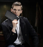 Engraved Photo Text Wallet Personalized Men Bridegroom Bridesmaids Gift