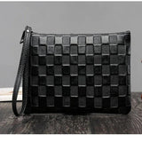 Crocodile-pattern Men's Wallet High-Capacity Business Zipper Long Wallet