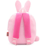 Cartoon Animal Plush Backpack for Toddlers, Rabbit Design