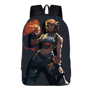 Valorant Phoenix Backpack Schoolbag for Kids