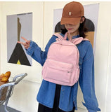 Solid Rabbit School Student Backpack Personalized Kids Large Capacity Schoolbags