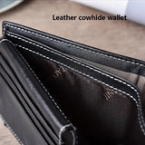 RFID Anti-Magnetic Carbon Fiber Leather Wallet for Men