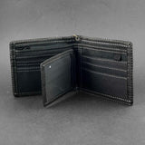 Hip-Hop Rock Skull Cowboy Zipper Wallet with Chain