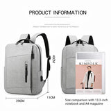 Men's Casual School Bag Laptop Backpack Large Ladies Backpack