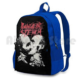 Pungent Stench Hiking Backpack Waterproof Camping Travel Metal Band