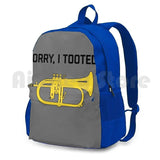 Funny Flugelhorn Gift , Marching Band , Concert Band-Sorry , I Tooted