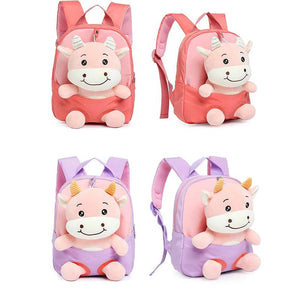 3D Cartoon Animal Backpack Kids School Bags Plush Backpack for Kindergarten Baby