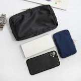 Casual Travel Cosmetic Bag Women Wash Bag Zipper Storage Purse Organizer Pouch