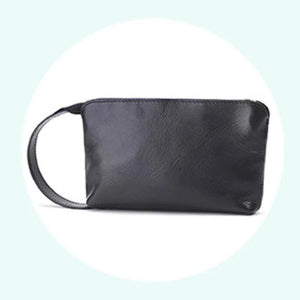 Ladies' Clutch Leather Phone Bag Cowhide Handbag