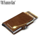 Leather RFID Card Holder Wallet
