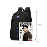 Men's Leisure Computer Backpack High Capacity Student Schoolbag