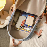 Demon Slayer Kimetsu No Yaiba Shinobu Backpack Canvas Bag