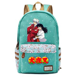 Inuyasha Teen Zipper Backpack Student Schoolbag Laptop Bag