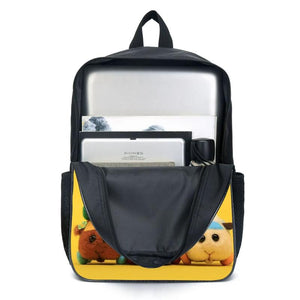 12 Inch Kids Cartoon Backpack Boys Girls Anime Casual School Bags