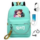 Demon Slayer Kimetsu no Backpack with USB Port